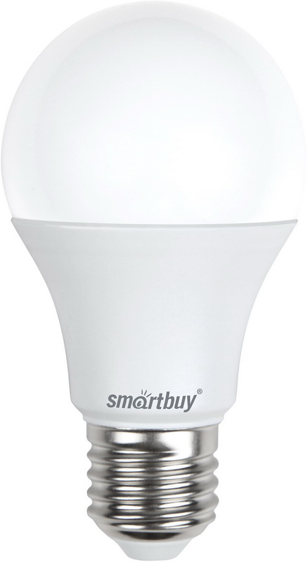 Светодиодная (LED) Лампа Smartbuy Е27, 11 Вт, груша, холодный свет SBL-A60-11-60K-E27