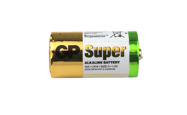 Батарейка средняя 14 А С 1.5V GP Super
