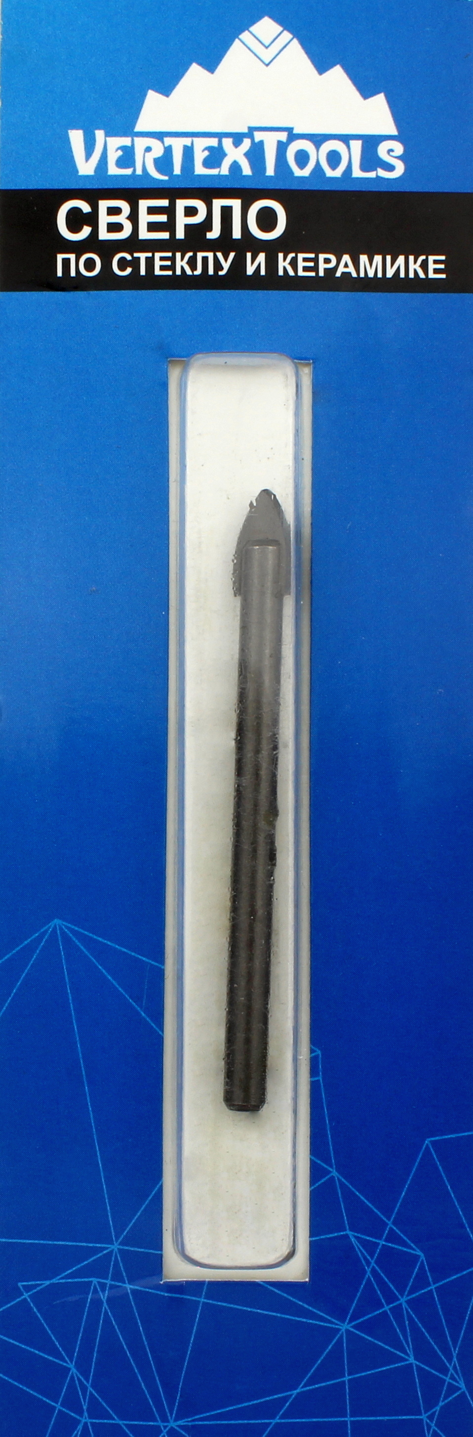 Сверло по стеклу и кафелю VERTEX, 4 мм