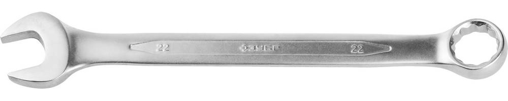 Комбинированный гаечный ключ 22 мм, ЗУБР 27022-22