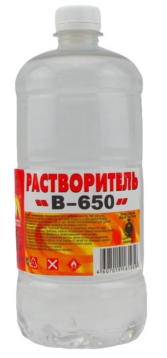 Растворитель В-650 ВЕРШИНА, 1 л