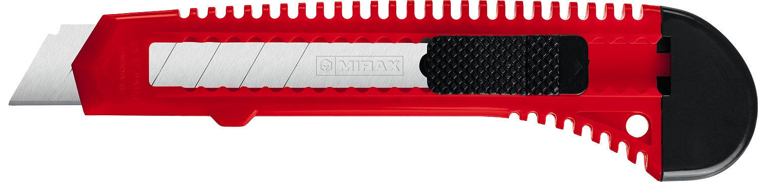 Нож технический MIRAX, со сдвижным фиксатором 18 мм 09125